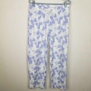 Nuvano Purple Heart Drawstring PJ Bottoms‎